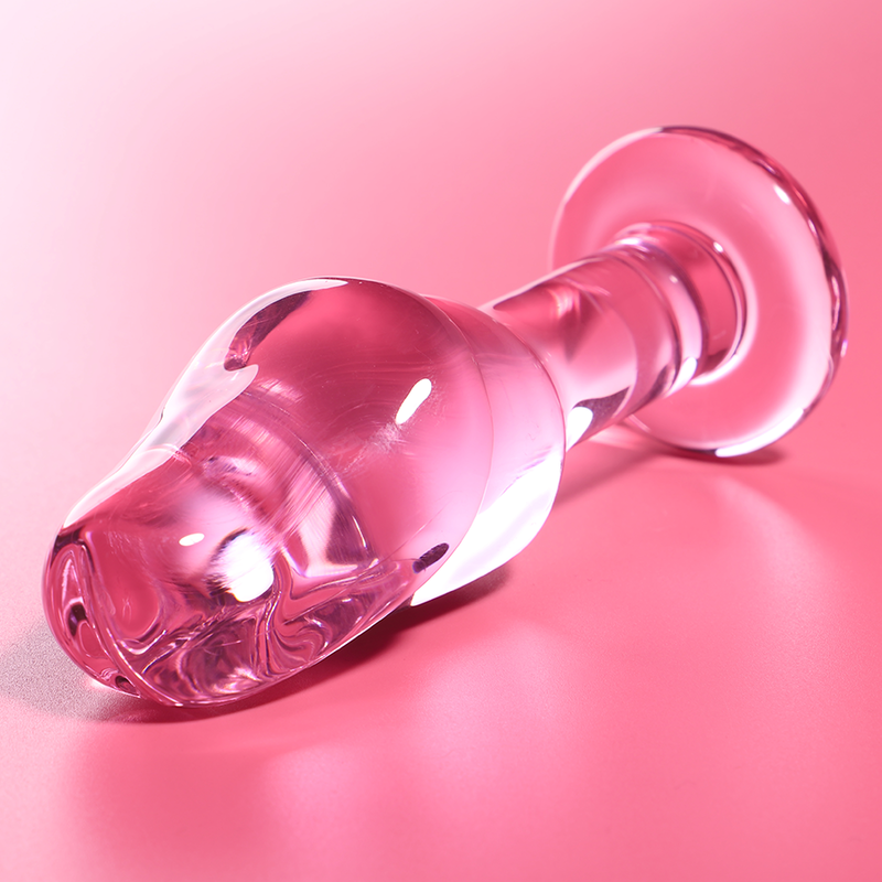 NEBULA SERIES BY IBIZA - MODELO 6 PLUG CRISTAL TRANSPARENTE 12.5 CM -O- 4 CM
