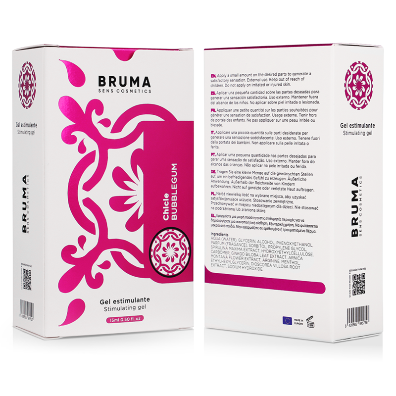 BRUMA - ONAGRA ORGASM GEL SABOR CHICLE 15 ML - Imagen 7