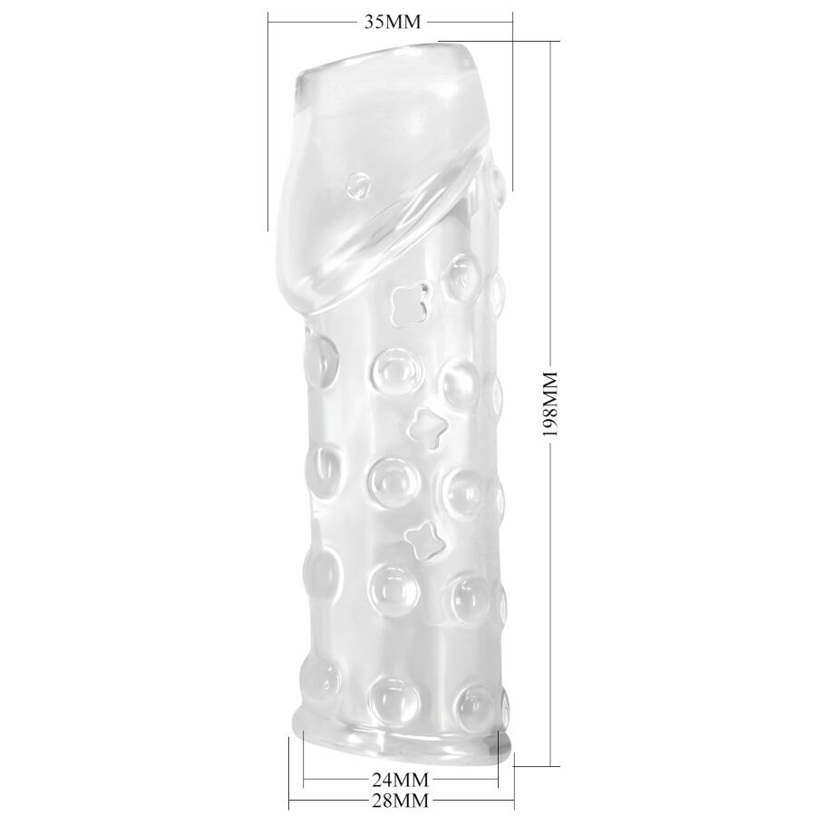 PRETTY LOVE - FUNDA PARA PENE APRETADA Y VOLUMINIZADORA TRANSPARENTE - Imagen 2