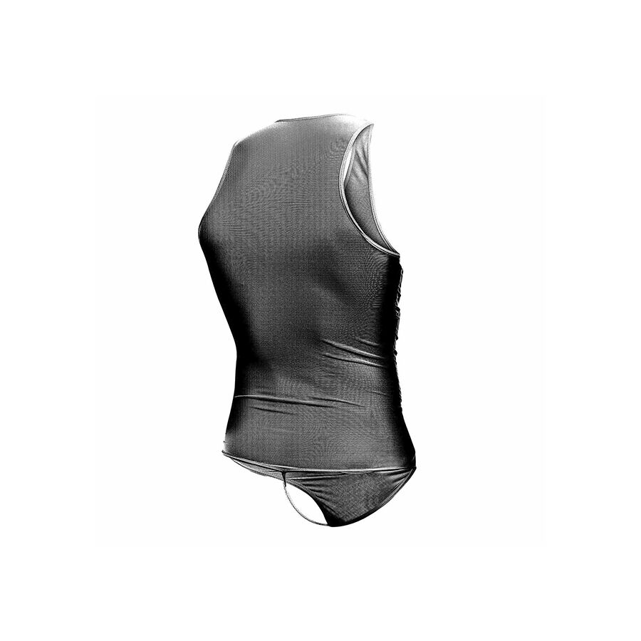 MOB - BODYSHEER TRANSPARTE NEGRO TALLA S/M - Imagen 3