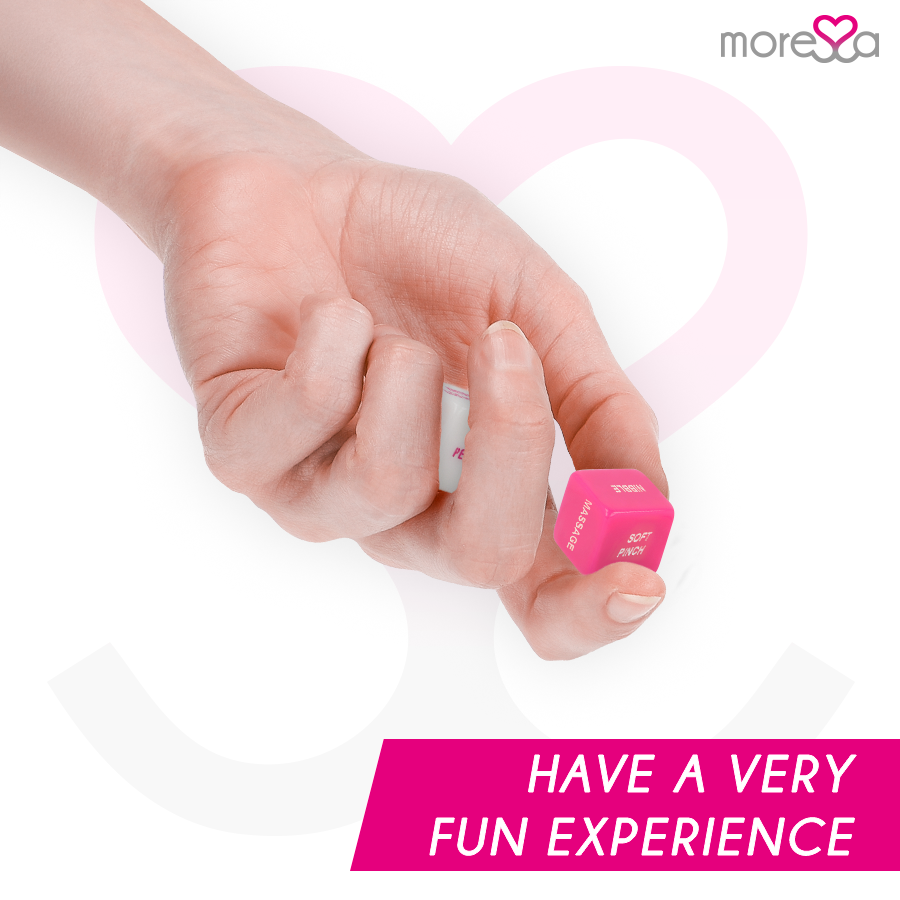MORESSA - JUEGO DE DADOS ERÓTICOS - INGLÉS - Imagen 2