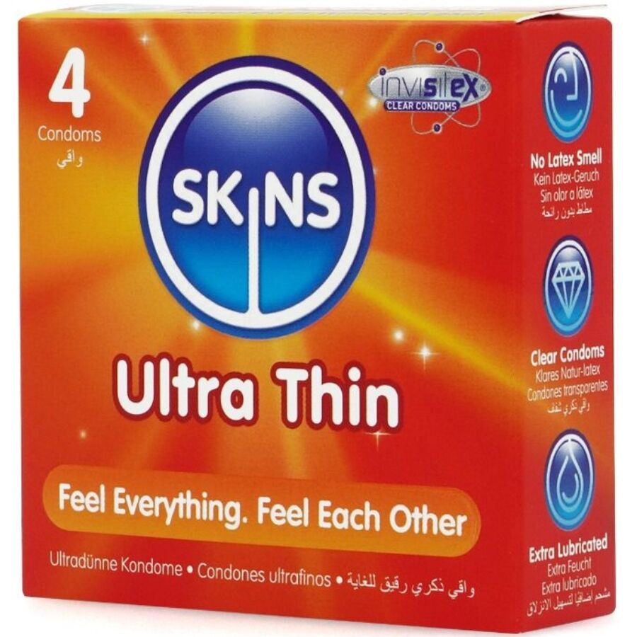 SKINS - ULTRAFINOS PRESERVATIVOS PREMIUM PACK 4 - Imagen 3