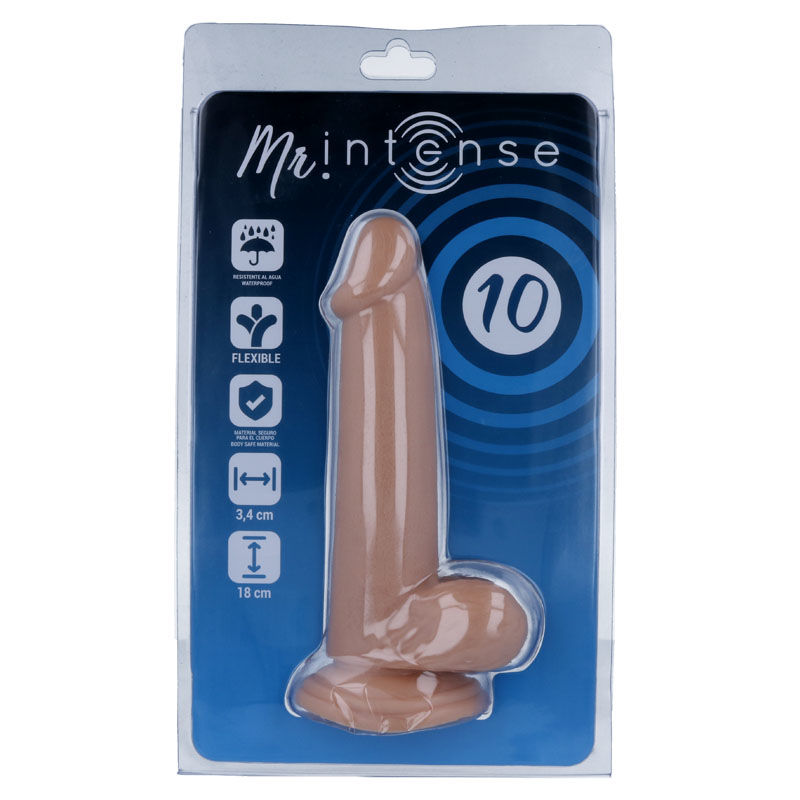 MR INTENSE - 10 PENE REALÍSTICO 18 CM -O- 3.4 CM - Imagen 5