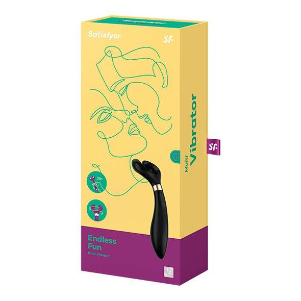 SATISFYER - ENDLESS FUN MULTI VIBRADOR 3 AZUL - Imagen 8