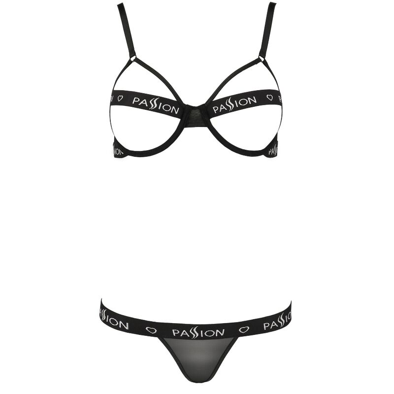 PASSION - KYOUKA SET DOS PIEZAS NEGRO L/XL - Imagen 4