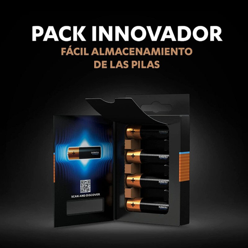 DURACELL - OPTIMUM 200 PILA ALCALINA AA LR6 BLISTER*4 - Imagen 2