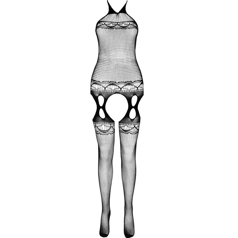 PASSION - ECO COLLECTION BODYSTOCKING ECO BS006 NEGRO - Imagen 4