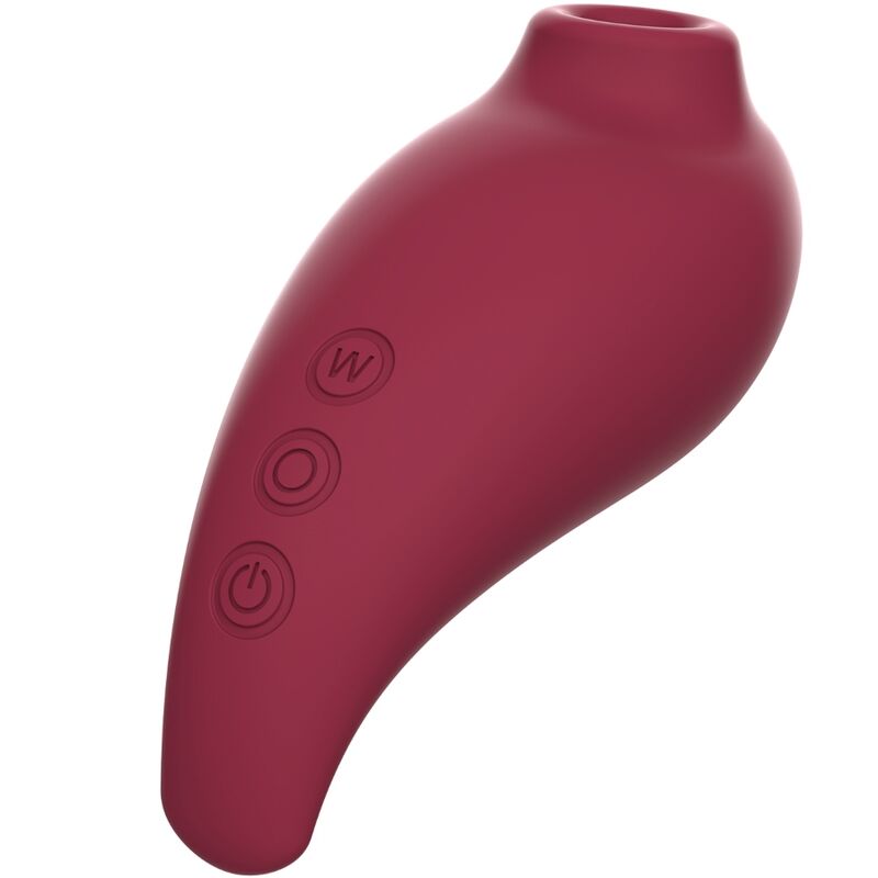 ADRIEN LASTIC - INSPIRATION SUCCIONADOR CLÍTORIS + HUEVO VIBRADOR ROJO - APP GRATUITA - Imagen 6