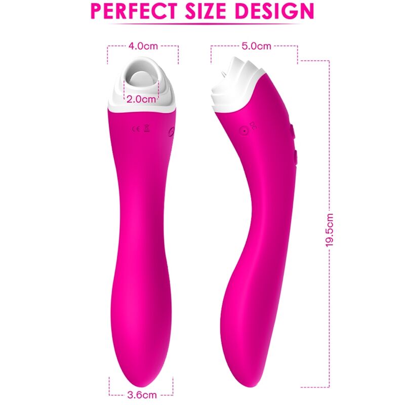 ARMONY - FAIRYLAND ESTIMULADOR CON LENGUA CLITORIS & VIBRADOR FUCISA - Imagen 4