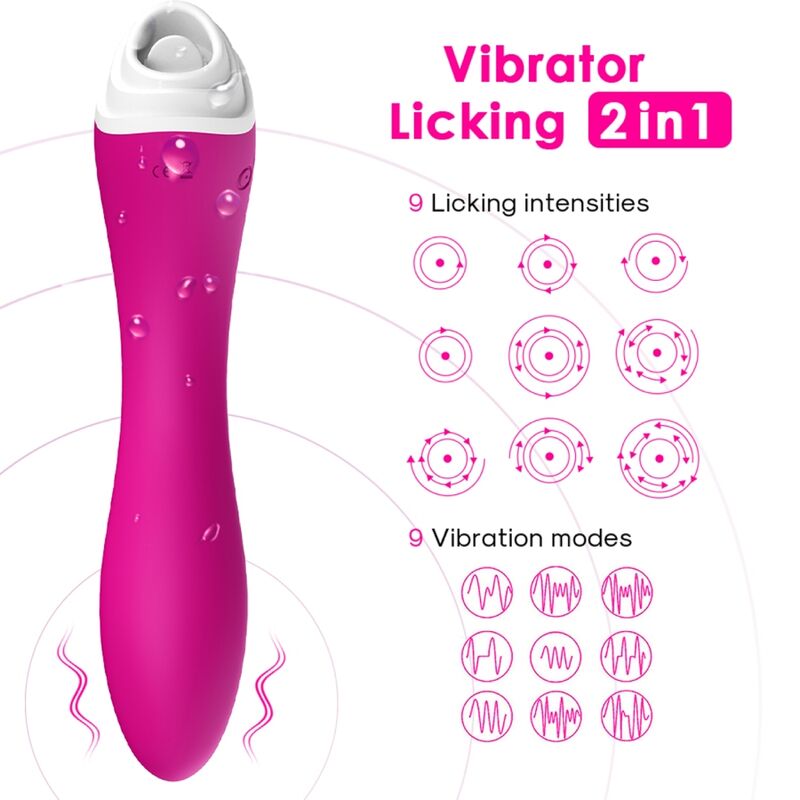 ARMONY - FAIRYLAND ESTIMULADOR CON LENGUA CLITORIS & VIBRADOR FUCISA - Imagen 3