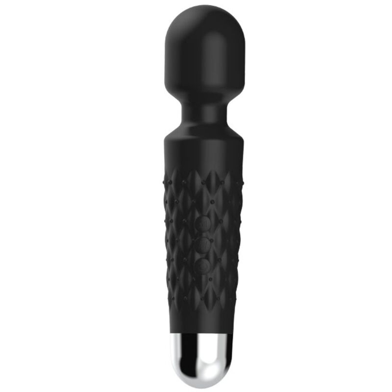 ARMONY - POSTMAN MASAJEADOR & VIBRADOR CABEZA FLEXIBLE NEGRO - Imagen 4