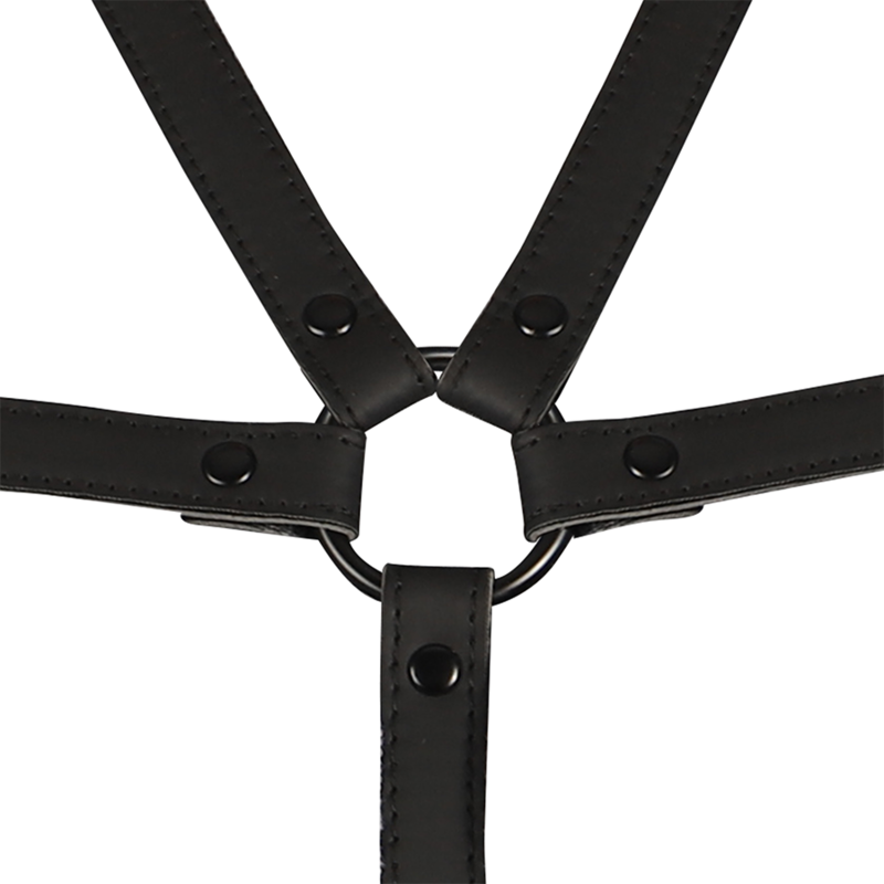 FETISH SUBMISSIVE BONDAGE - ARNÉS AJUSTABLE TORSO Y BRAZOS - Imagen 6