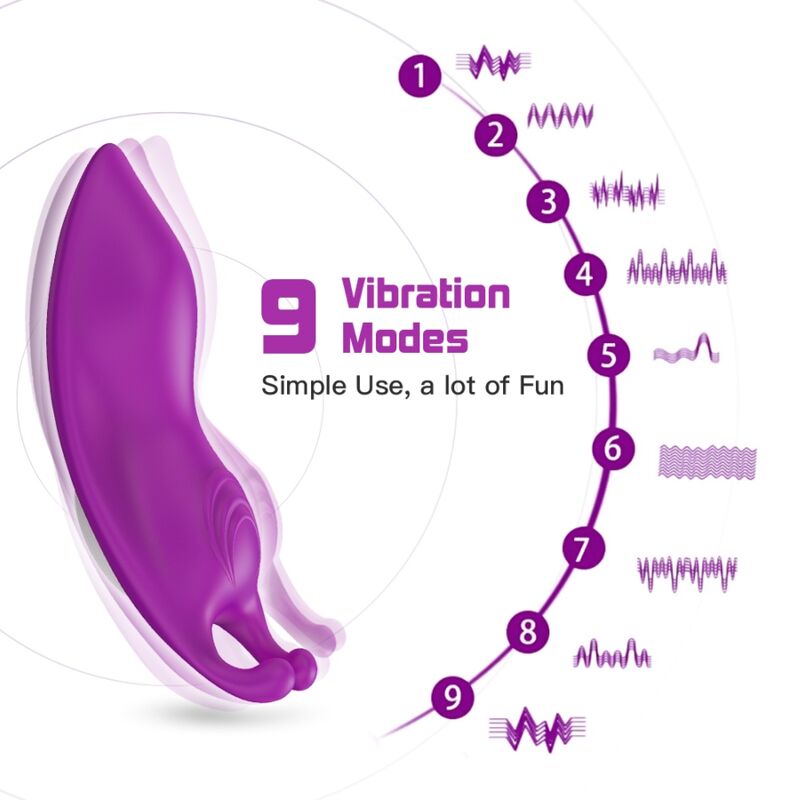ARMONY - HONEYBEE PANTIES VIBRADOR PUNTO G CONTROL REMOTO VIOLETA - Imagen 2