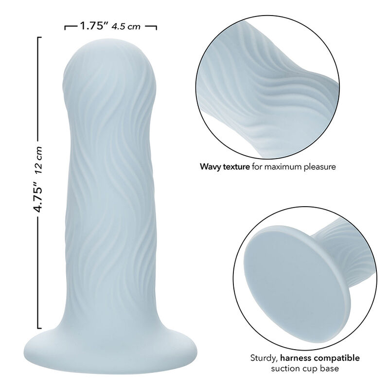CALEXOTICS - WAVE RIDER PLUG ANAL ESPUMA AZUL - Imagen 6