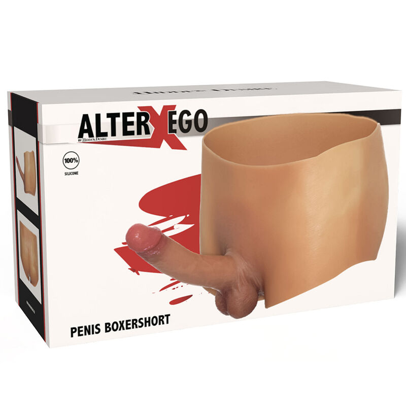 HIDDEN DESIRE - ALTER EGO BÓXER CON PENE 18 CM NATURAL TALLA L - Imagen 6