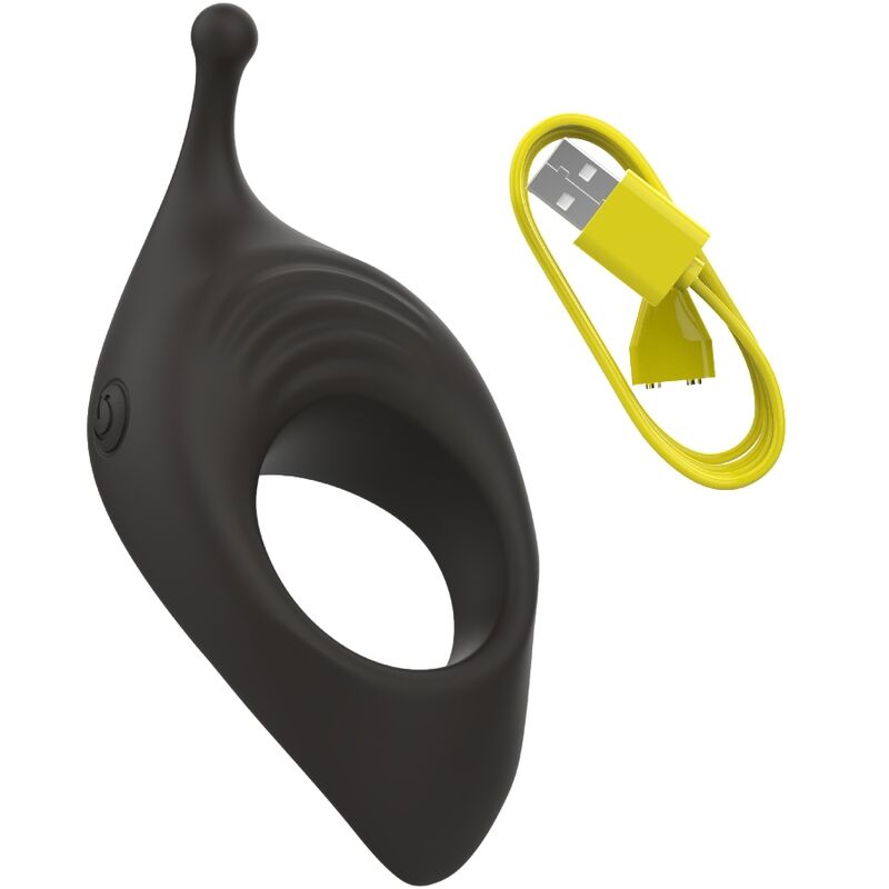 B SWISH - BCHARMED RHYTHM INFINITE DELUXE ANILLO PARA PENE 15 VIBRACIONES NEGRO - Imagen 10