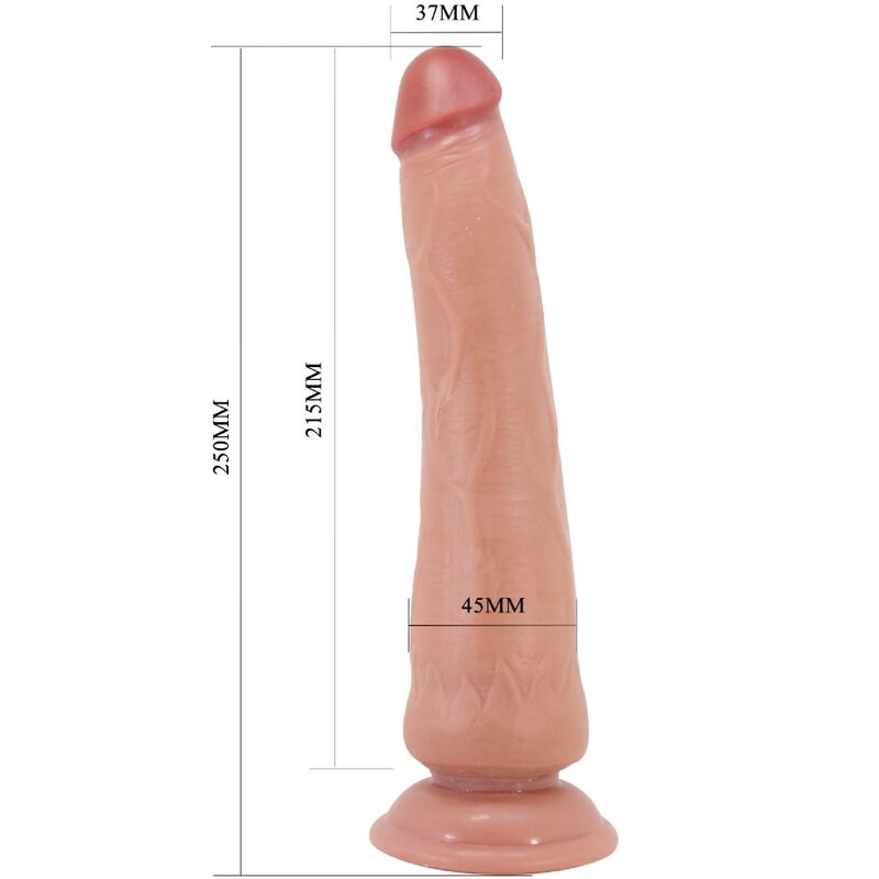 PRETTY LOVE - TIEMEYER DILDO REALÍSTICO 25 CM MODELO 2 NATURAL - Imagen 4