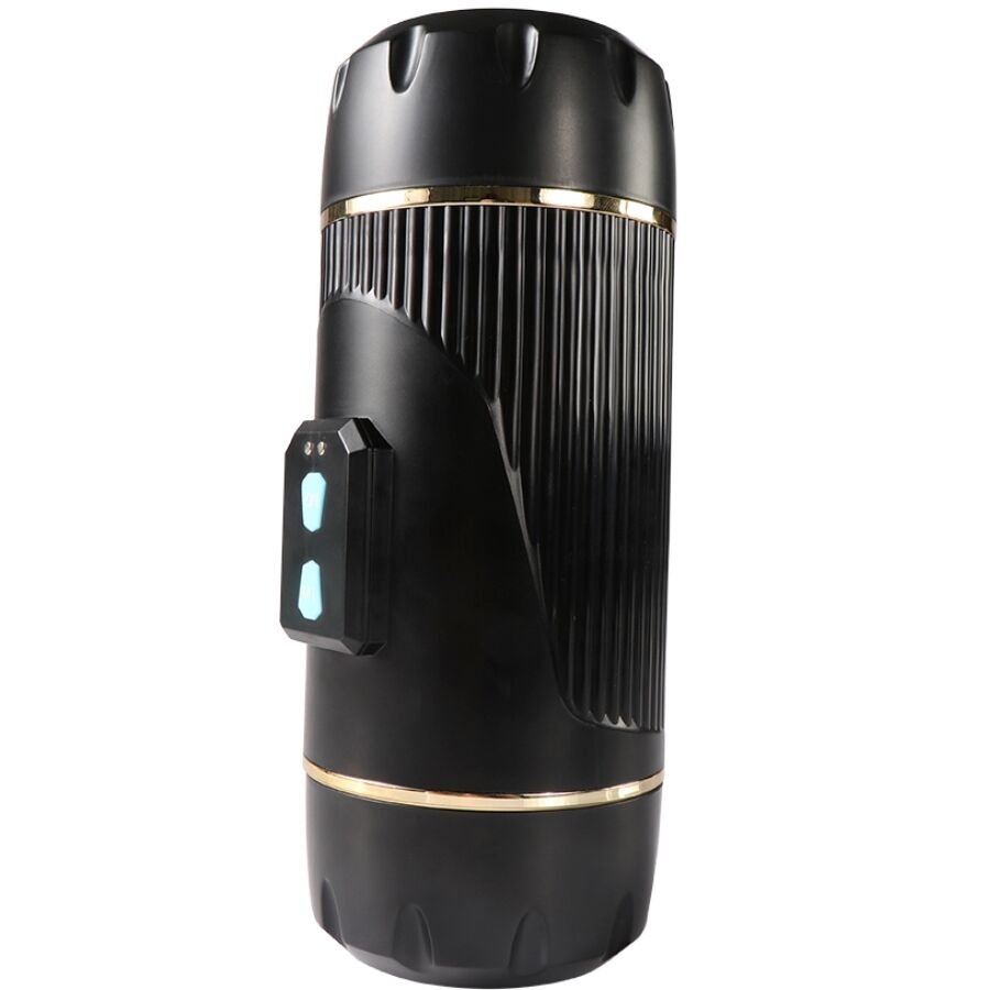 SHEQU - KAY MASTURBADOR DOBLE CON VIBRACIÓN DUAL BOCA Y VAGINA - Imagen 5