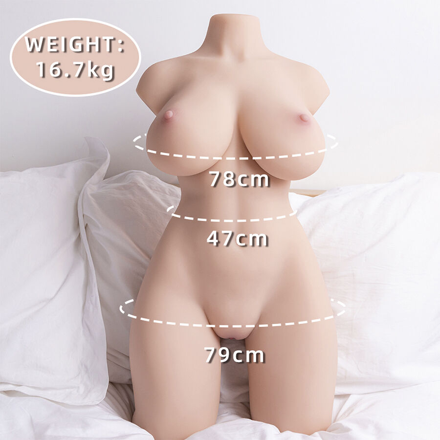 XISE - TIDY TORSO REALÍSTICO FEMENINO CON THRUSTING 71 CM - Imagen 2