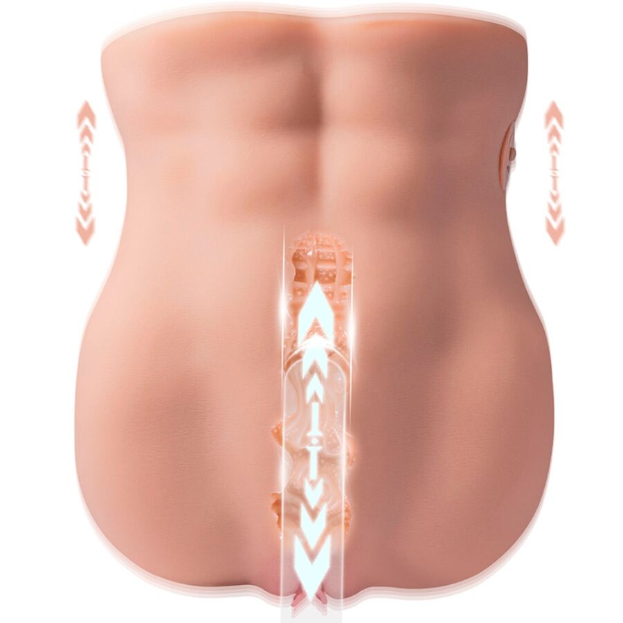 XISE - LYDIA MASTURBADOR VAGINA FEMENINO CON THRUSTING 25 CM - Imagen 13