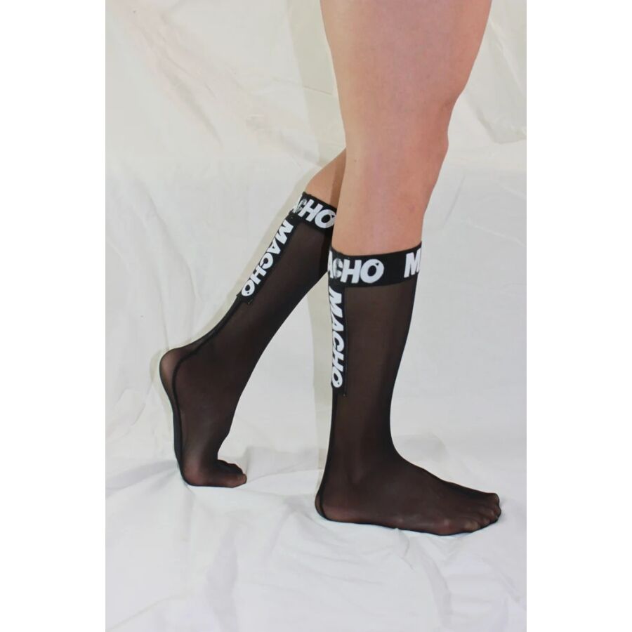 MACHO - CALCETINES FINOS NEGRO TALLA ÚNICA - Imagen 6