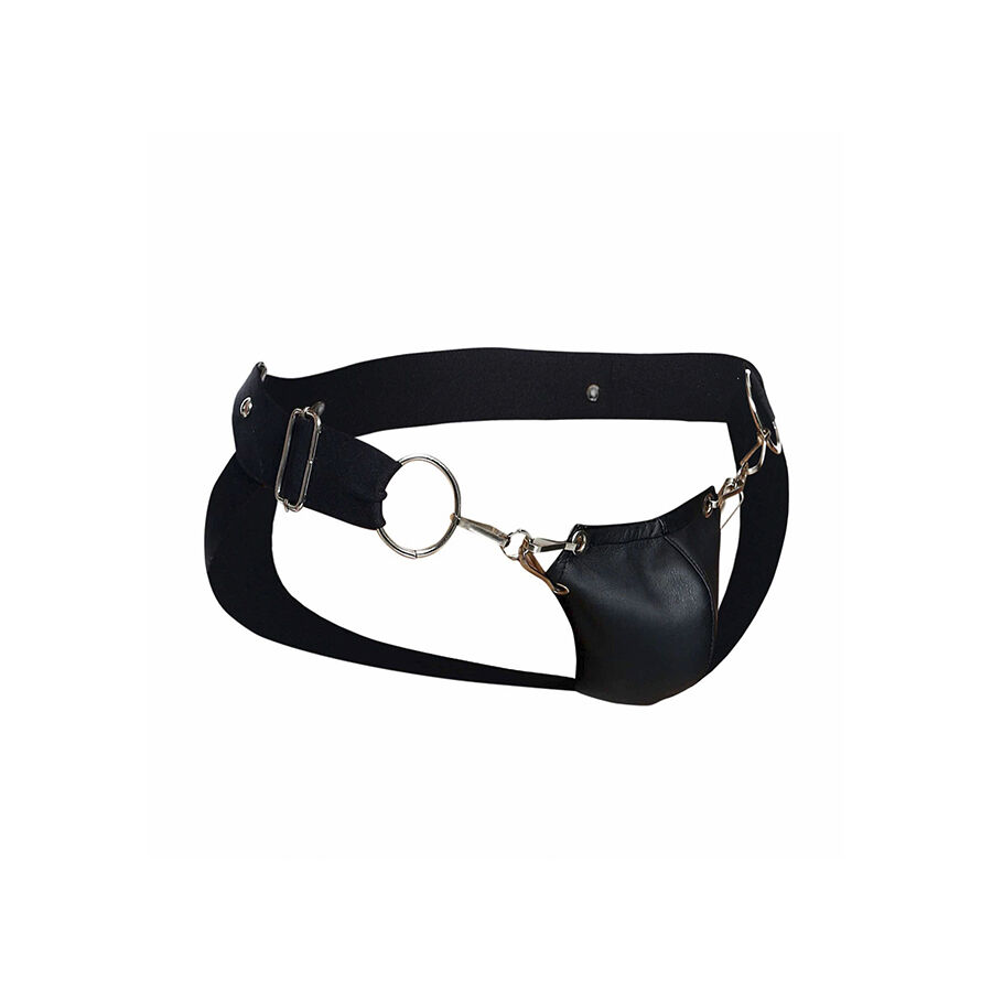 MOB - DNGEON JOCKSTRAP NEGRO A PRESIÓN TALLA ÚNICA - Imagen 2