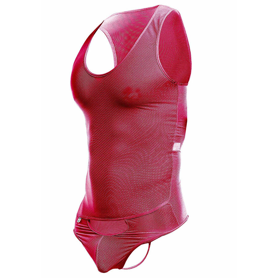MOB - BODYSHEER TRANSPARTE ROJO TALLA S/M - Imagen 4
