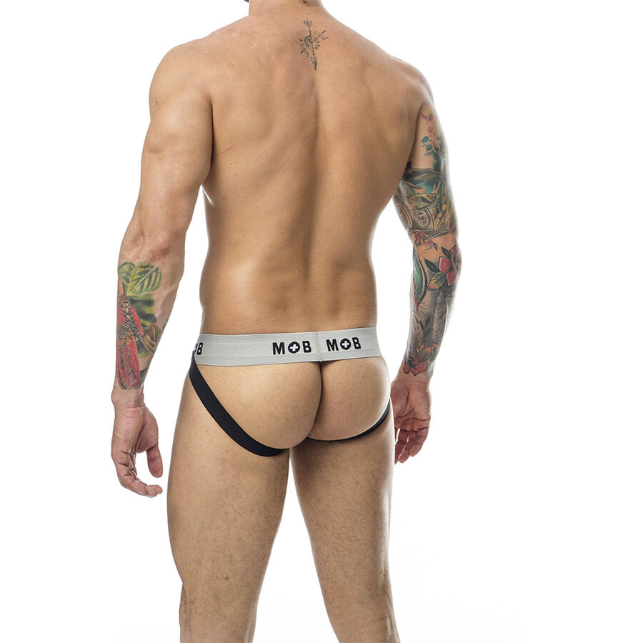 MOB - JOCK CLASICO STRIPE BLANCO TALLA S - Imagen 2