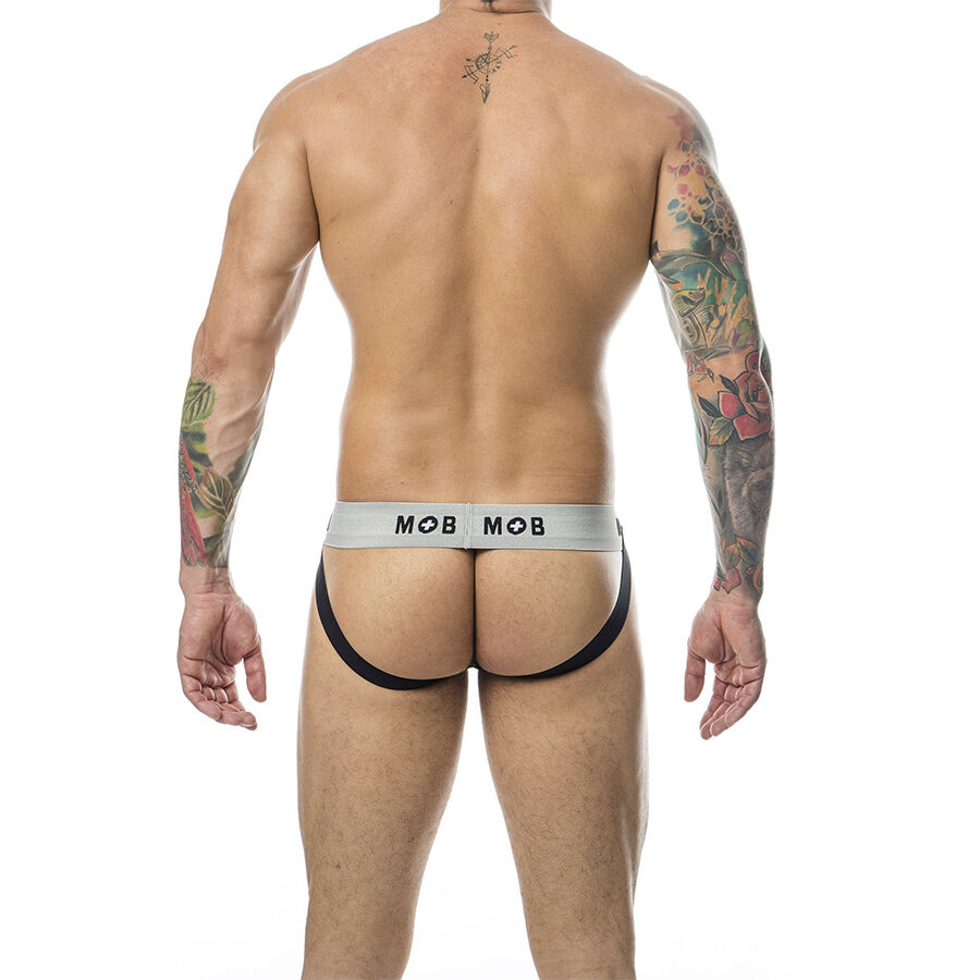 MOB - JOCK CLASICO STRIPE BLANCO TALLA S - Imagen 4