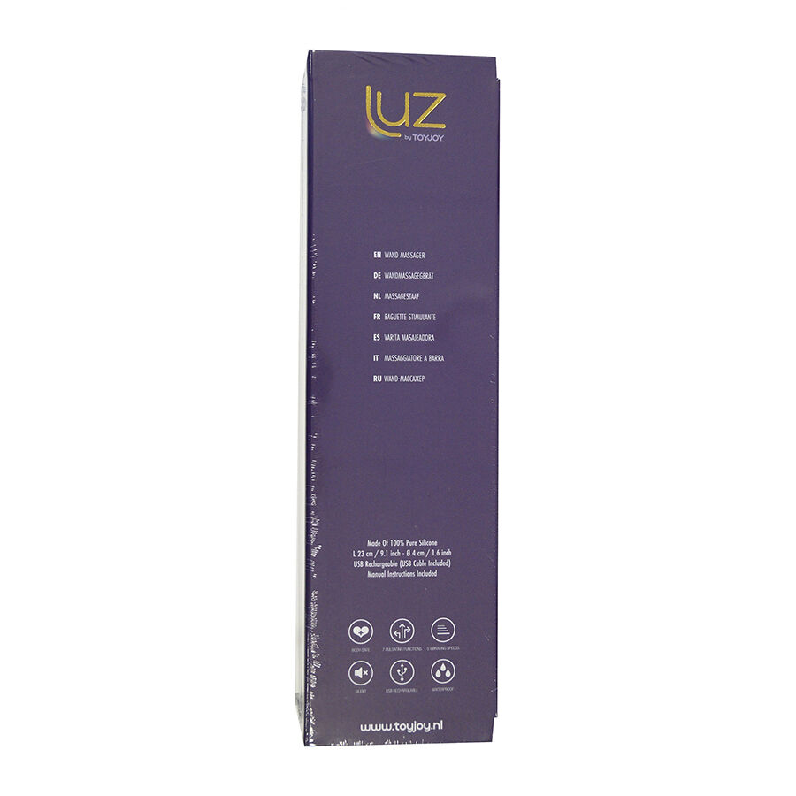 TOYJOY - LUZ ZENITH MASAJEADOR WAND NEGRO - Imagen 5