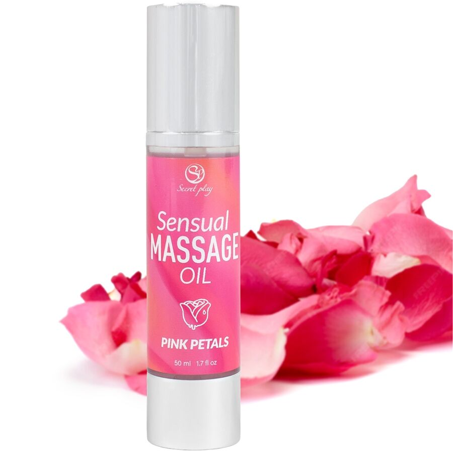 SECRETPLAY - ACEITE DE MASAJE PÉTALOS DE ROSA - Imagen 3
