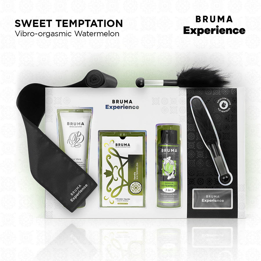 BRUMA XPERIENCE - KIT TENTACIÓN DULCE SANDÍA VIBRO-ORGÁSMICA - Imagen 7