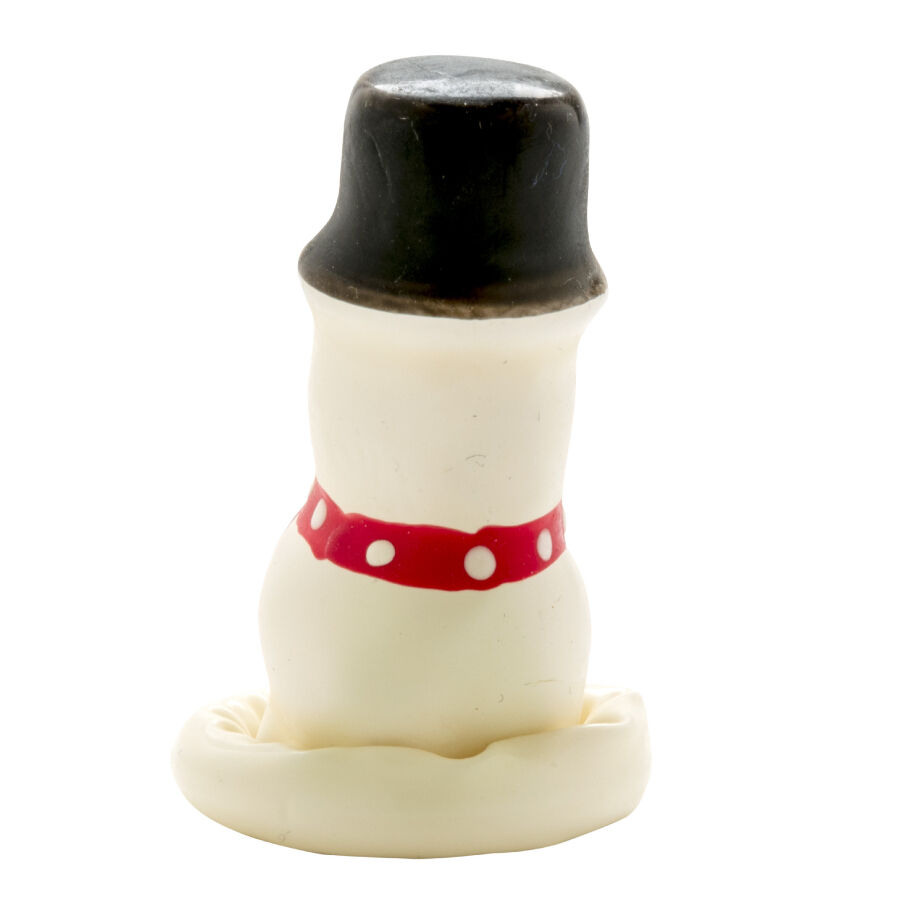 CONDOMERIE - PRESERVATIVO DECORATIVO PINTADO A MANO MUÑECO DE NIEVE - Imagen 4