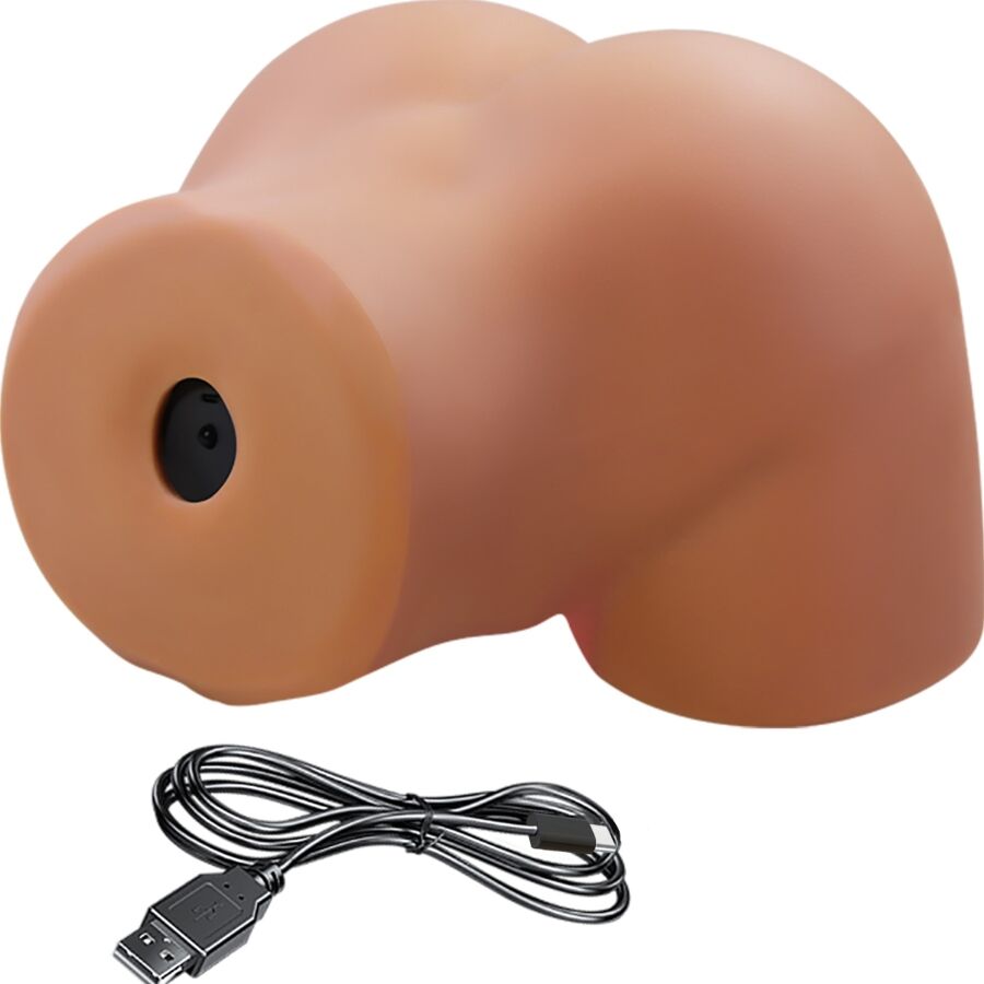CRAZY BULL - ILANA TRASERO FEMENINO REALISTA VIBRADOR & SUCCIONADOR CON SONIDO 6.8 KG - Imagen 5