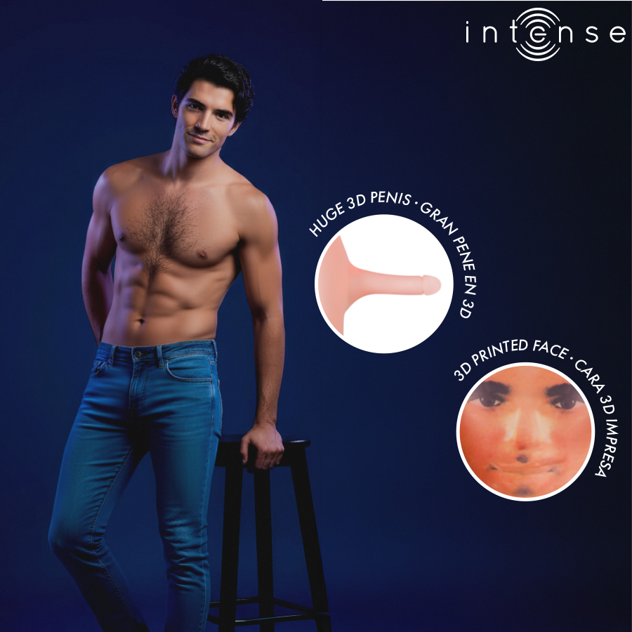 INTENSE DOLLS - ANTHONY MUÑECO HINCHABLE PENE 3D - Imagen 3