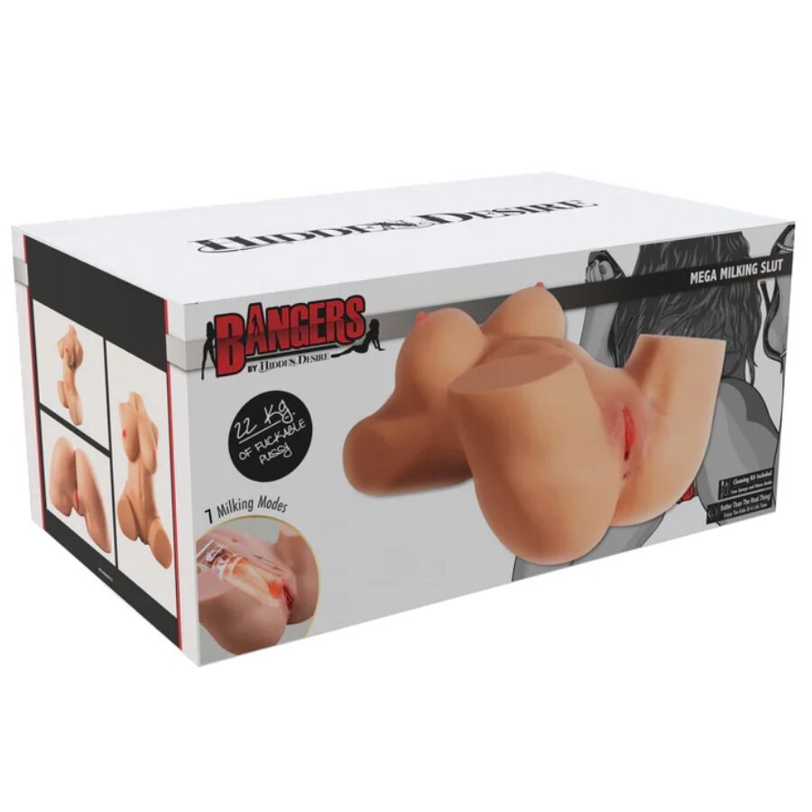 HIDDEN DESIRE - MILKING MEGA SLUT TORSO MASTURBADOR FEMENINO 22 KG - Imagen 9