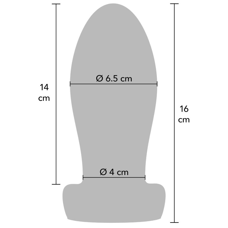 HIDDEN DESIRE - EXTREME HEAVY ANAL STRETCHER PLUG L - Imagen 3