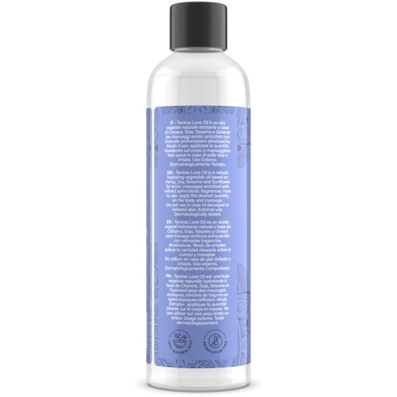 INTIMATELINE - TANTRAS LOVE OIL HOT KISS ACEITE MASAJE 150 ML - Imagen 2