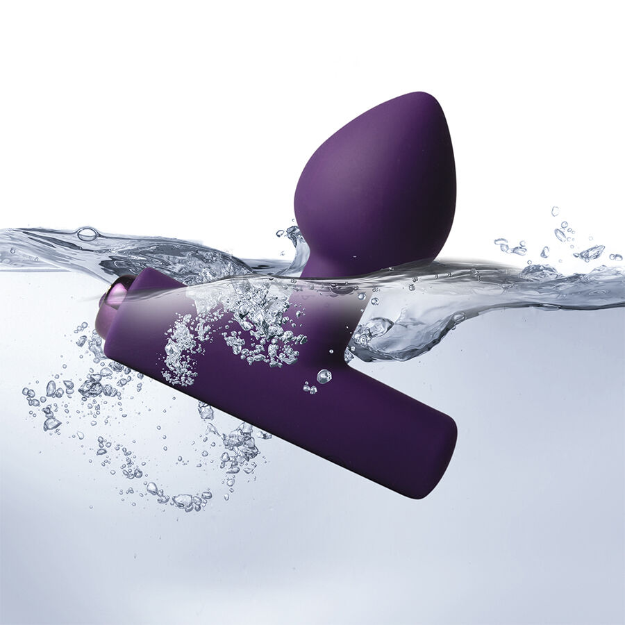 ROCKS-OFF - NOVA ASTRYX PREMIUM PLUG ANAL RECARGABLE 16 FUNCIONES NEGRO - Imagen 6