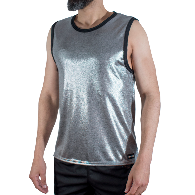 MACHO - CAMISETA BRILLO FINO S/M