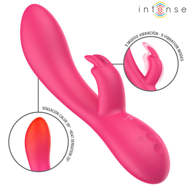 INTENSE - TAMMY ESTIMULADOR RABBIT CON CALOR - Imagen 4