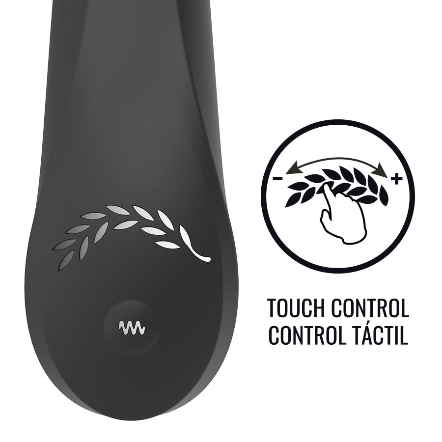 BLACK&SILVER - KAULTZ VIBRADOR CONTROL TOUCH - Imagen 3