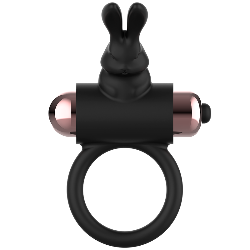 COQUETTE CHIC DESIRE - COCK RING ANILLO VIBRADOR NEGRO / GOLD - Imagen 3