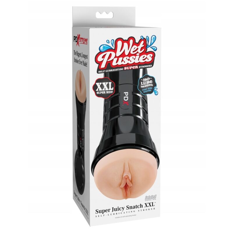 PDX EXTREME - MASTURBADOR WET PUSSIES SUPER JUICY SNATCH XXL LIGHT - Imagen 3