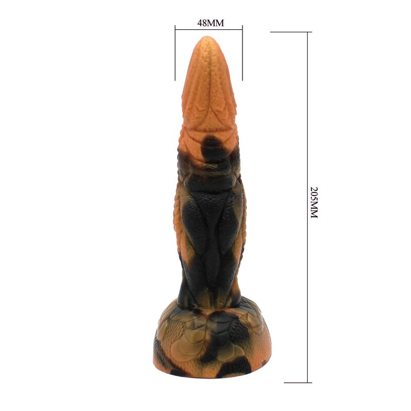 POWER MONSTERS - TYRANNOSAURUS DILDO BICOLOR 20,5 CM Ø 5 CM - Imagen 7