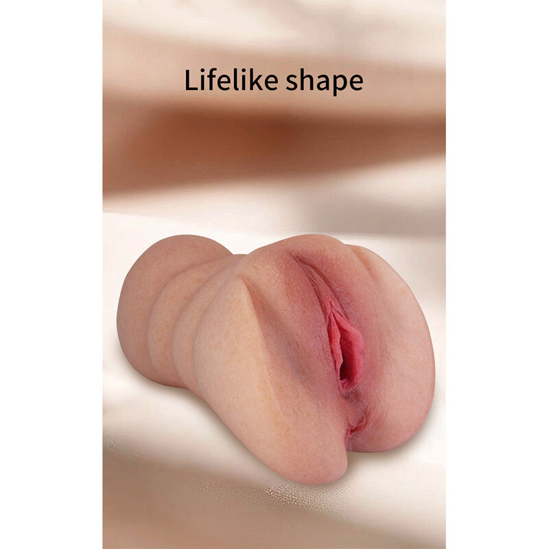 PRETTY LOVE - CRESSIDA MASTURBADOR VAGINA REALISTA DE SILICONA COMPACTO NATURAL - Imagen 3