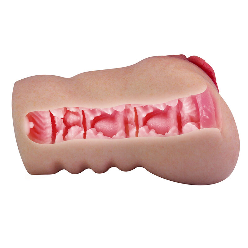 PRETTY LOVE - JESSAMINE MASTURBADOR VAGINA REALISTA DE SILICONA COMPACTO NATURAL - Imagen 16